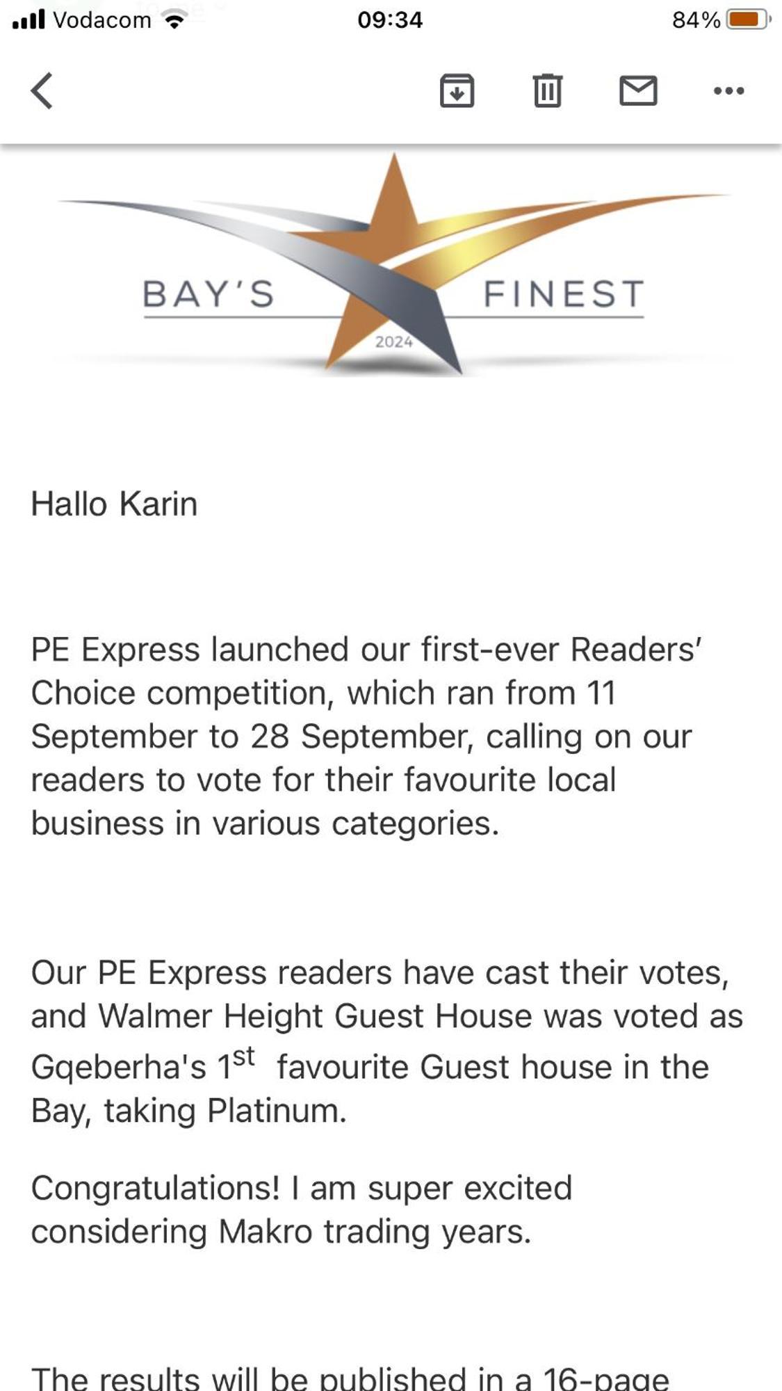 פורט אליזבת' Walmer Heights Guest House מראה חיצוני תמונה